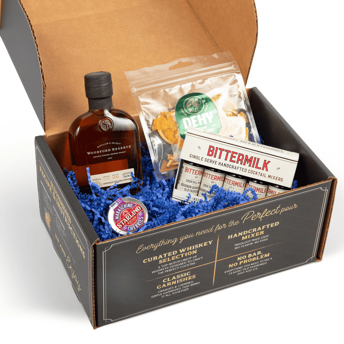 Signature Old Fashioned Cocktail Kit with Woodford Reserve - $79