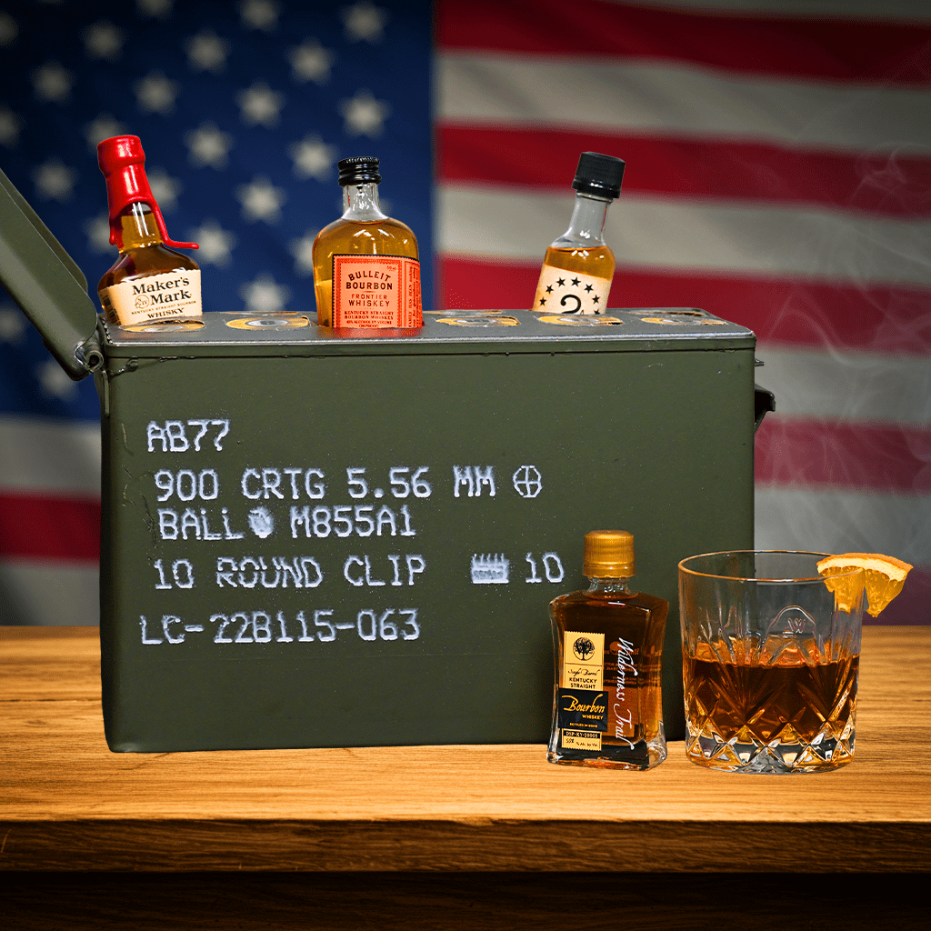 Operation Whiskey: 12 Whiskey Shots in an Ammo Can