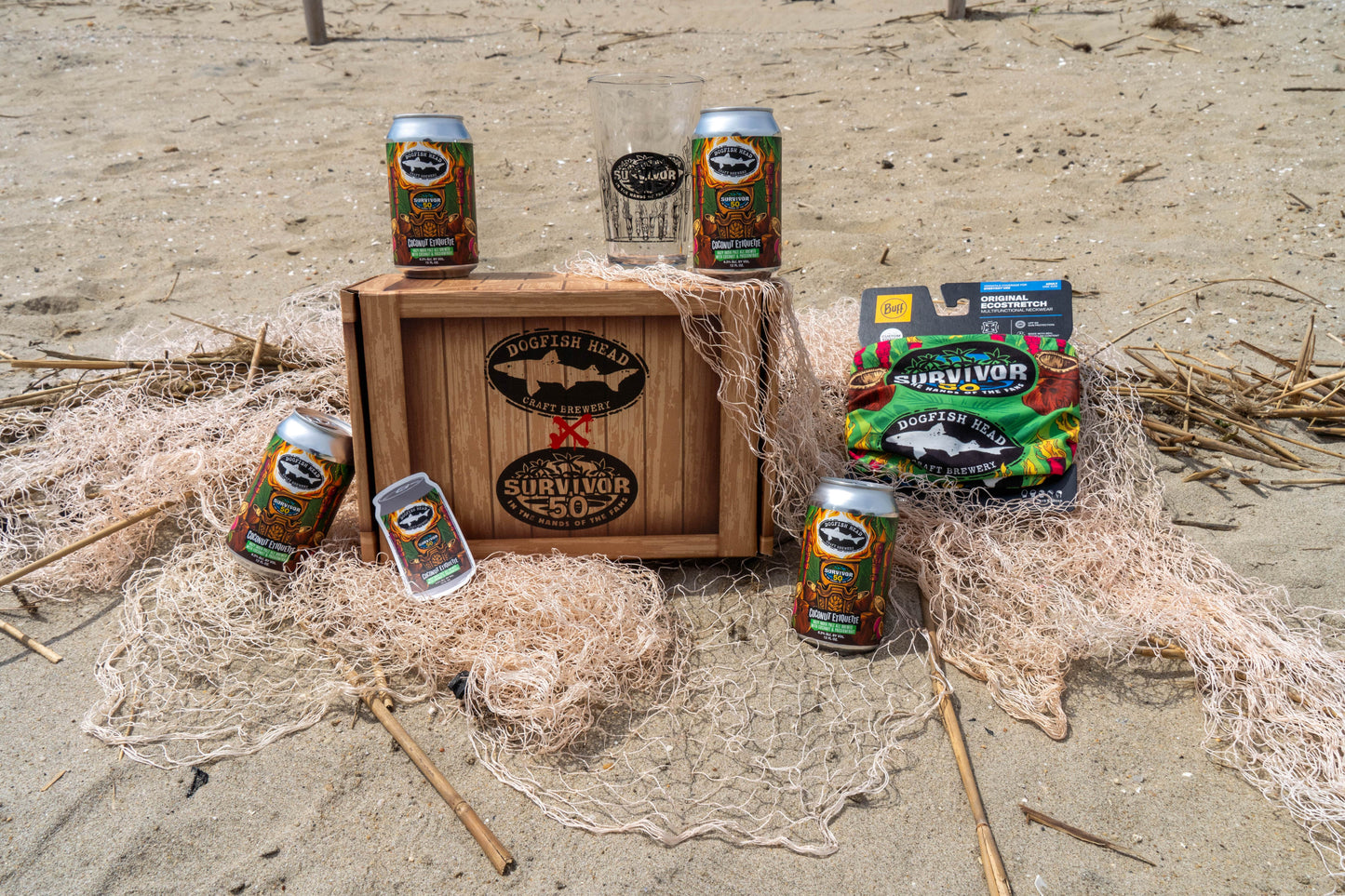 Dogfish Head x Survivor 50 Coconut Etiquette Beer Kit
