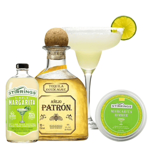 Patron Anejo Margarita Gift Basket