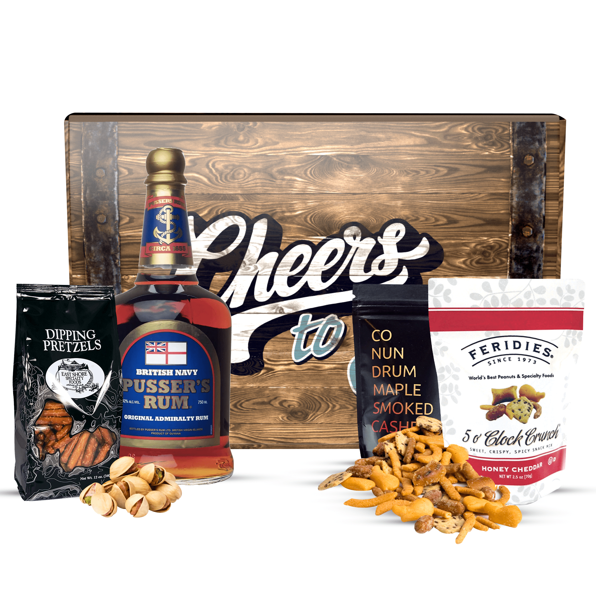Pussers Rum Gift Basket