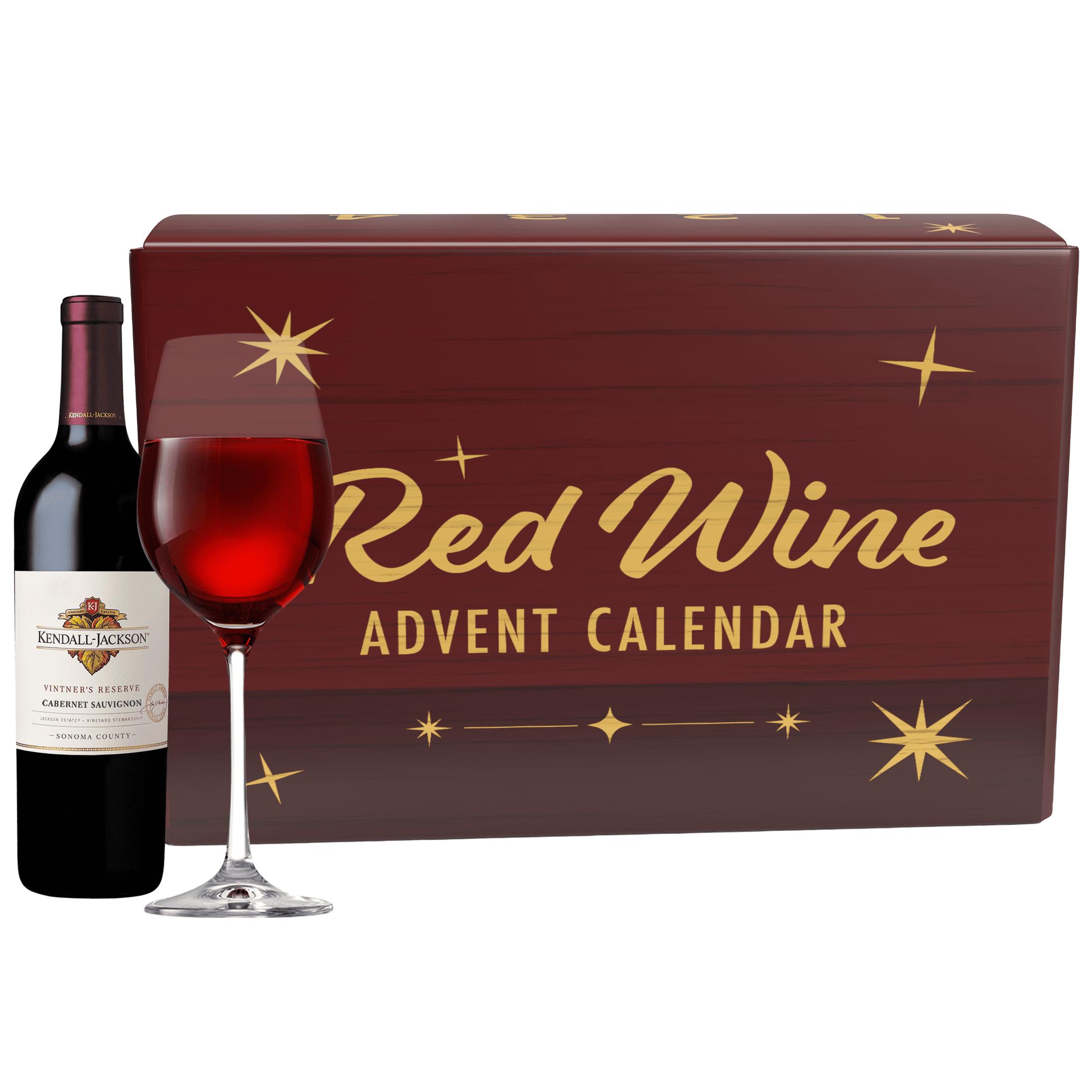 Red Wine Advent Calendar 2025 www GiveThemBeer com
