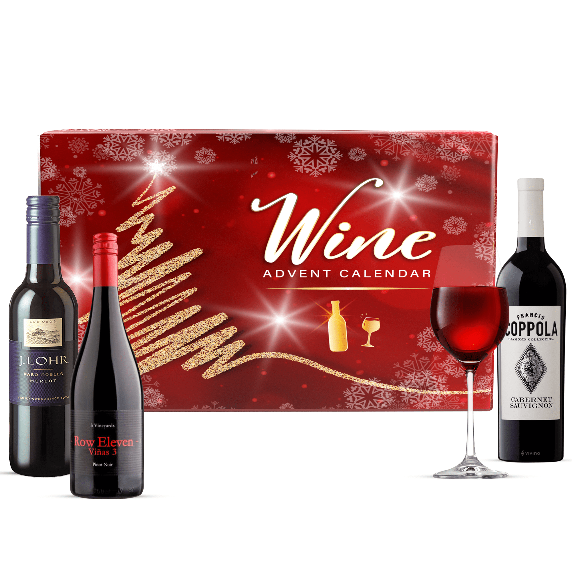 Red Wine Advent Calendar 2023 - www.GiveThemBeer.com Red wine advent calendar 2023 - www.givethembeer.com