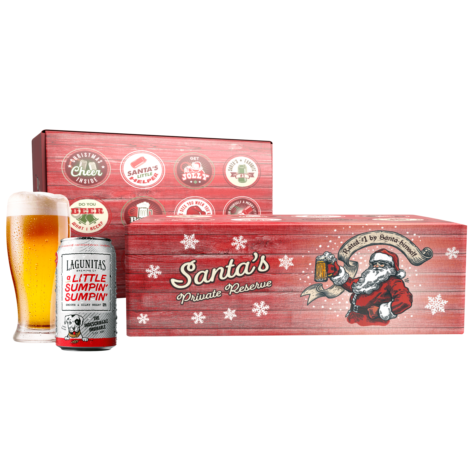 Santa's Private Reserve Craft Beer Gift Basket