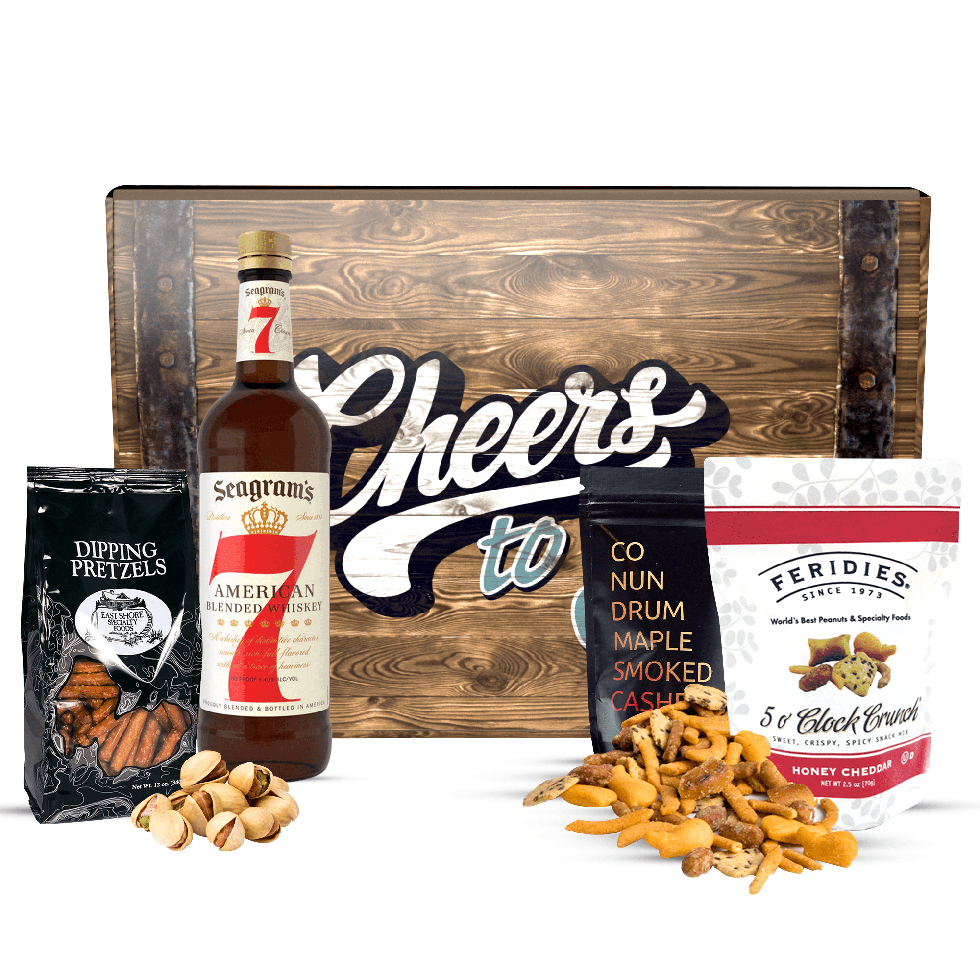 Seagrams 7 Gift Basket