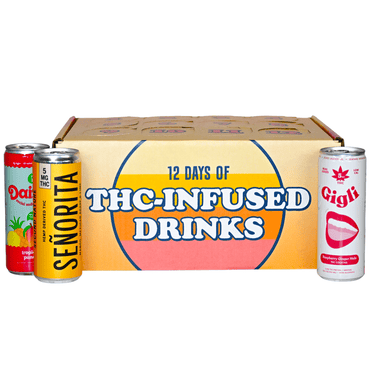 12 Days of THC-Infused Seltzer Advent Calendar