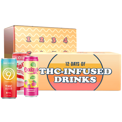 12 Days of THC-Infused Seltzer Advent Calendar