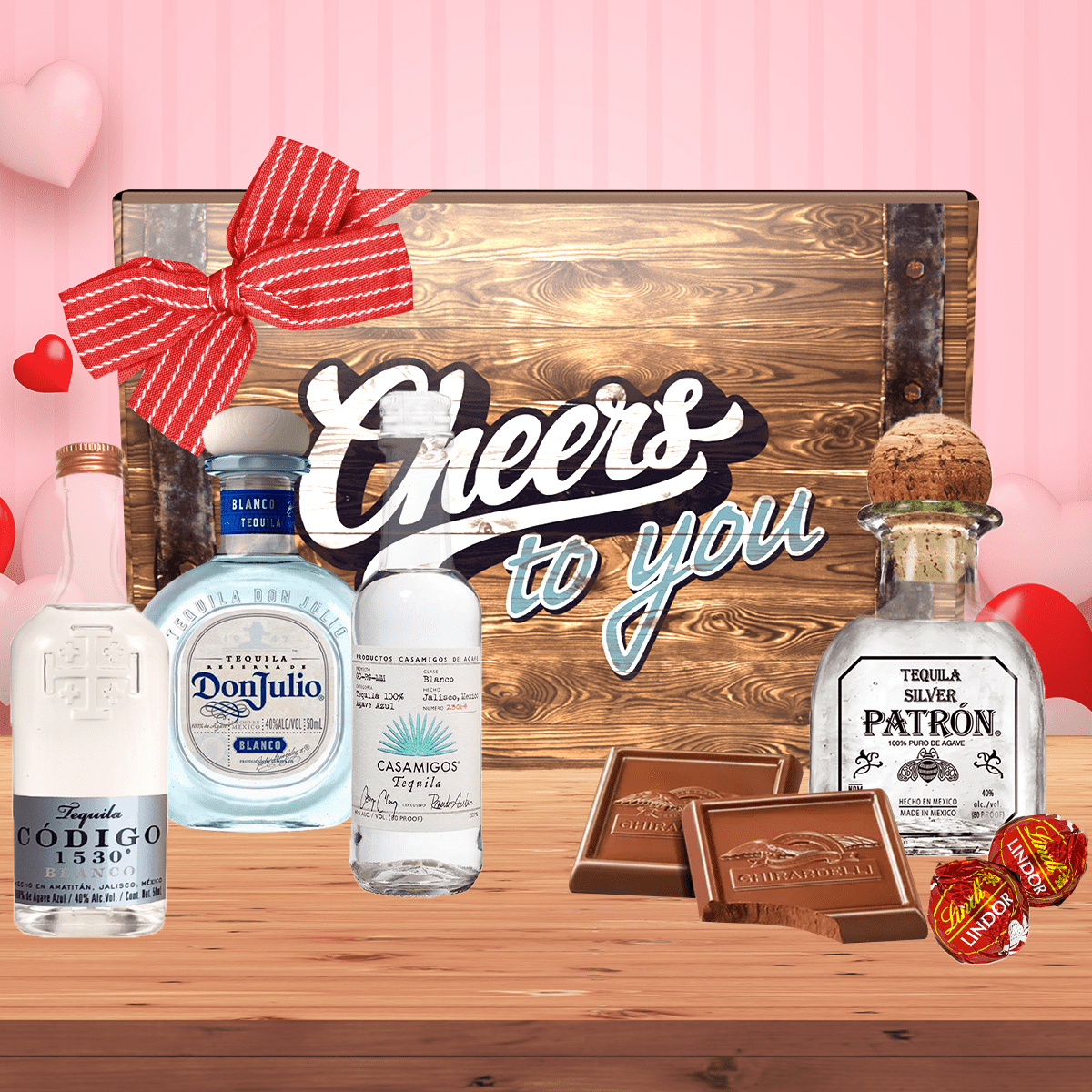 Tequila + Chocolate Valentine’s Day Sampler