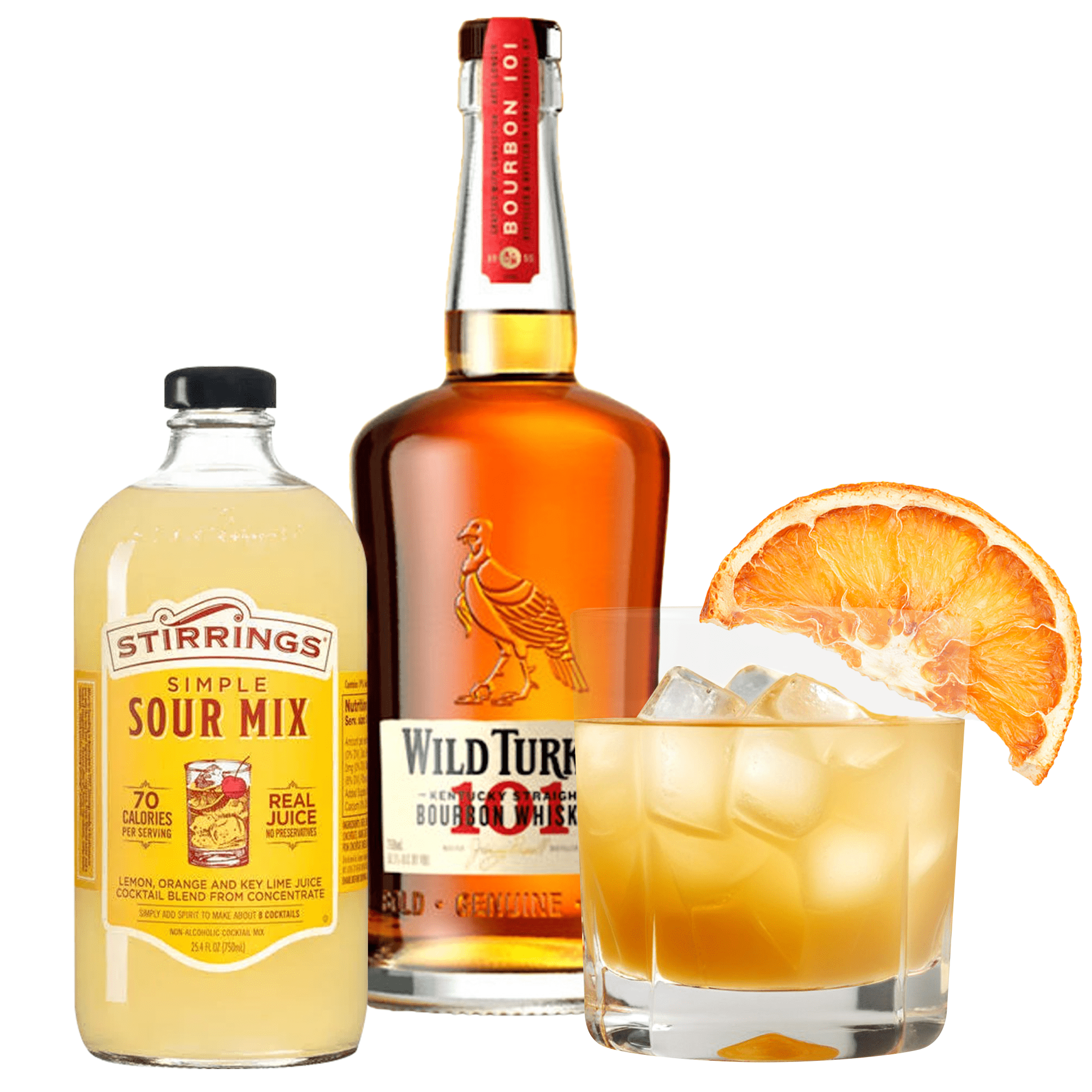 Wild Turkey Whiskey Sour Gift Set