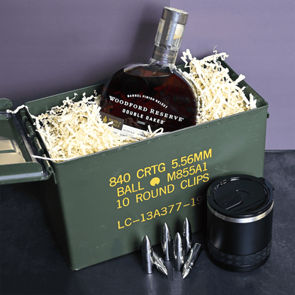 Woodford Reserve Double Oaked Ammo Can Gift Set