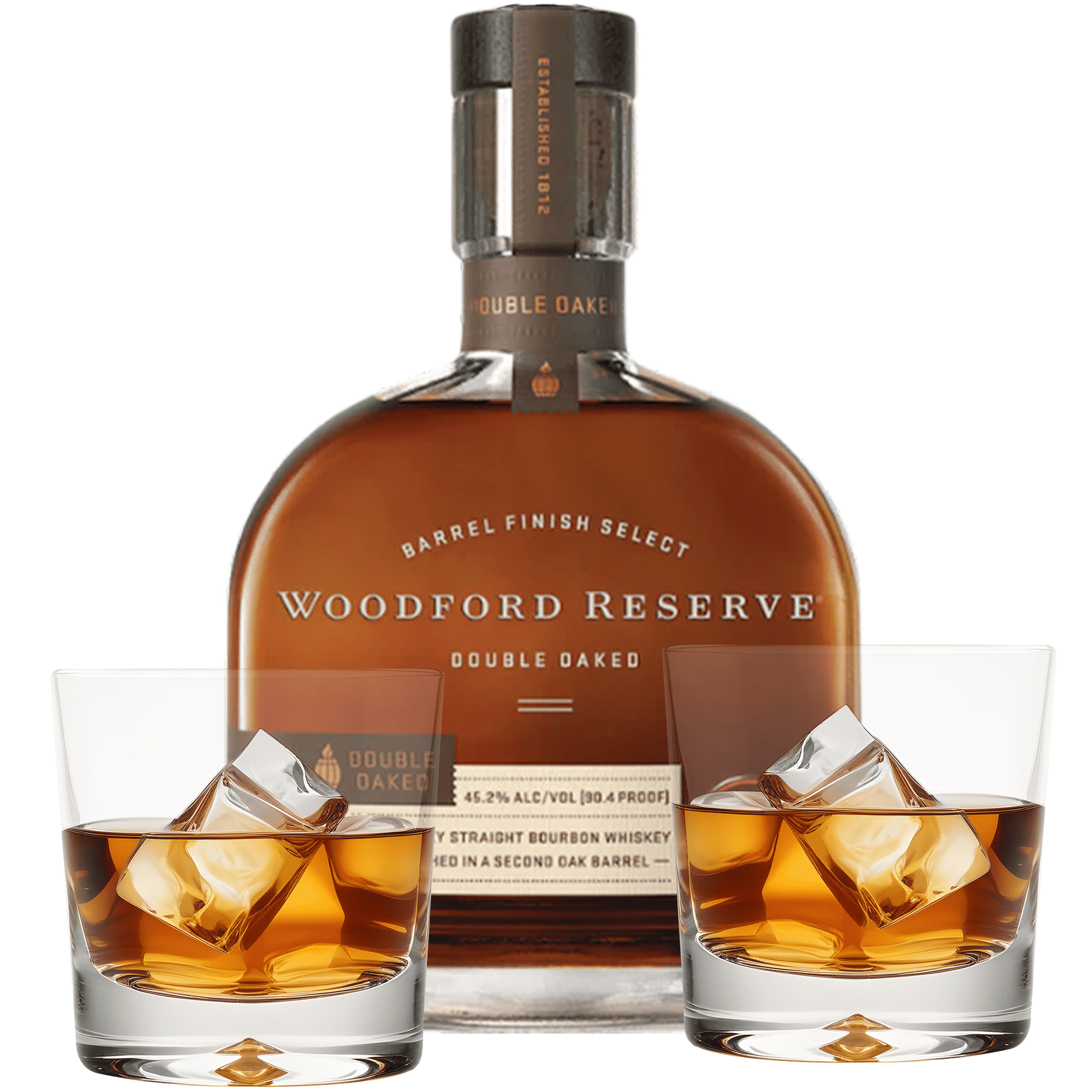 Woodford Reserve Double Oaked Bourbon Gift Set
