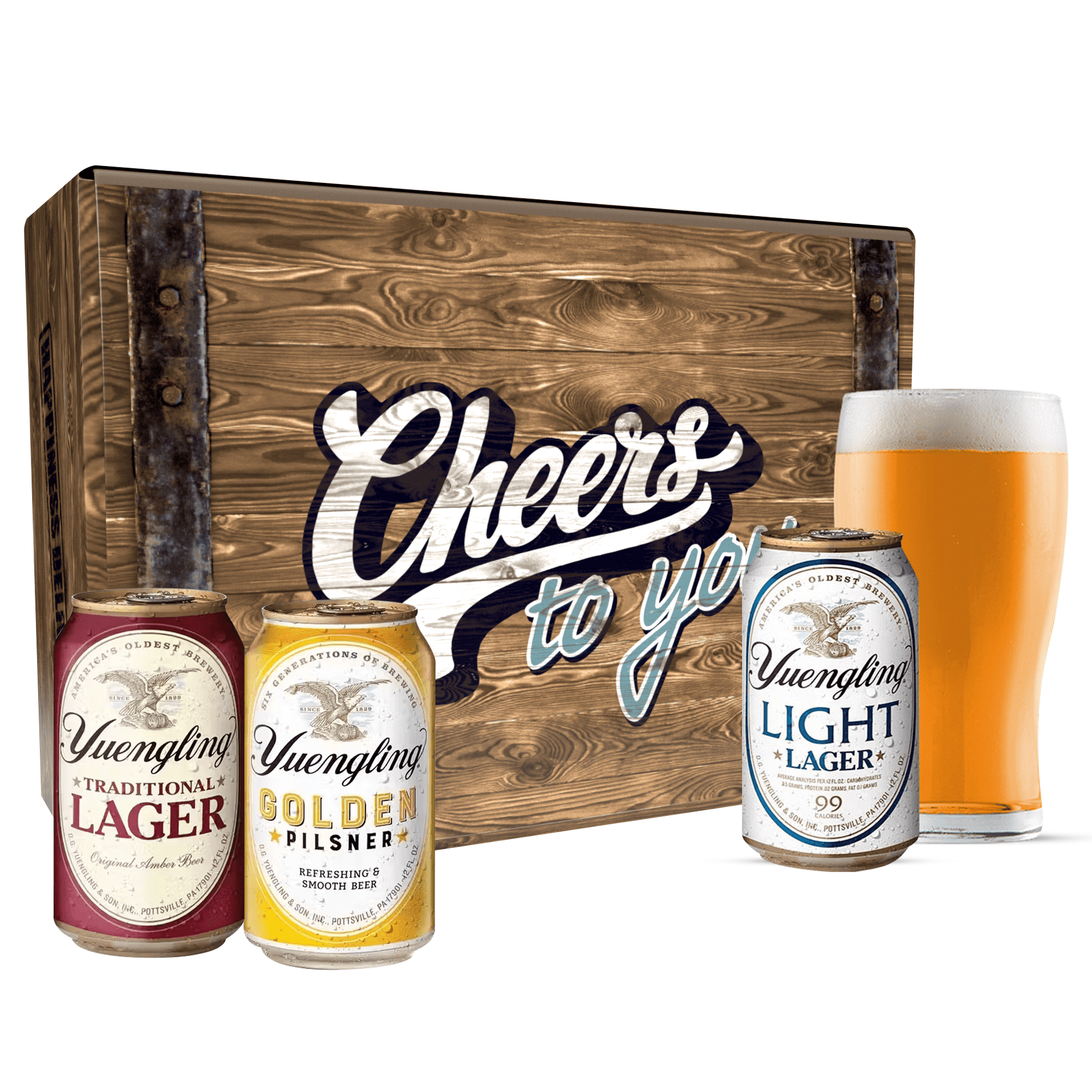 Yuengling Variety Beer Basket