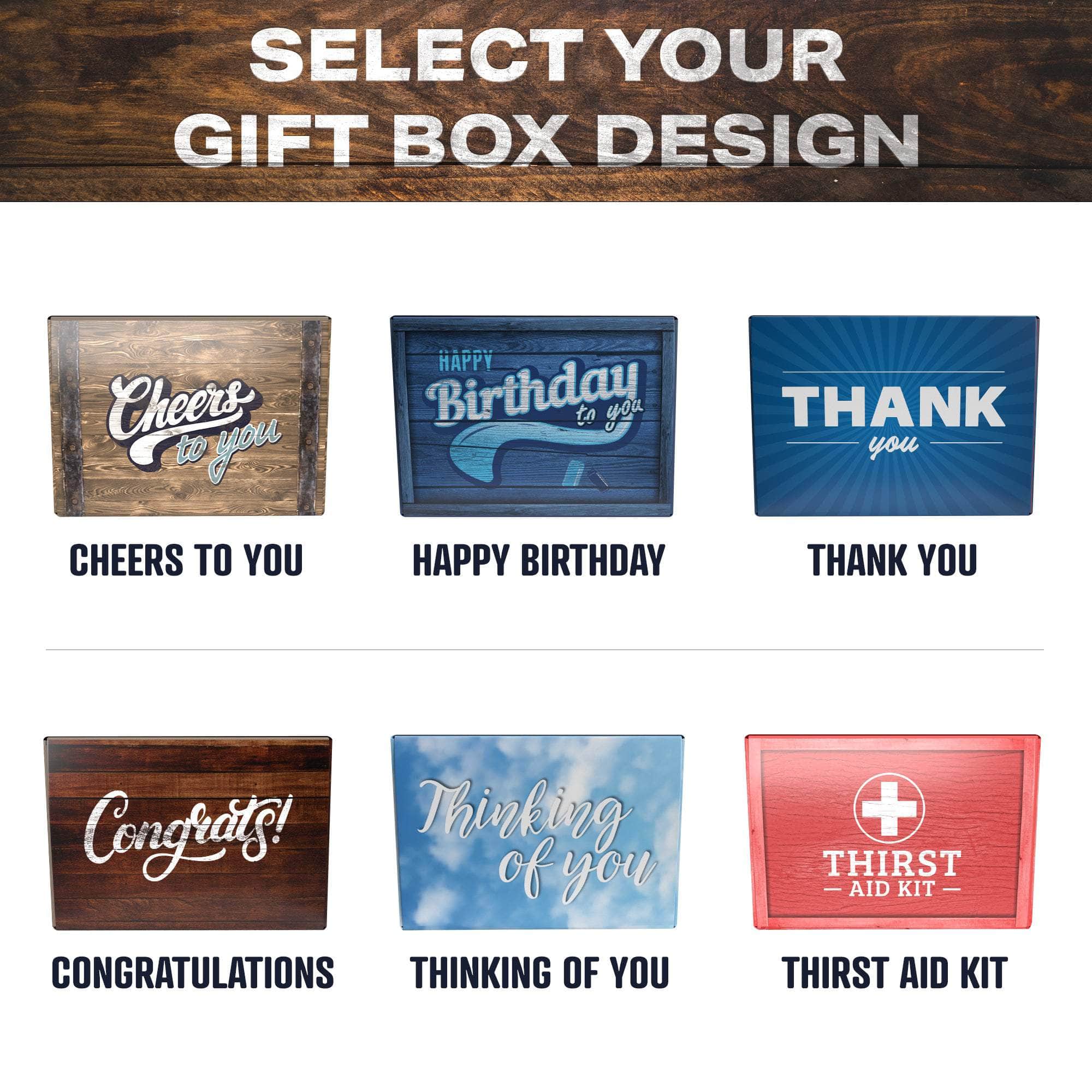 Tequila Gift Set Box Selection