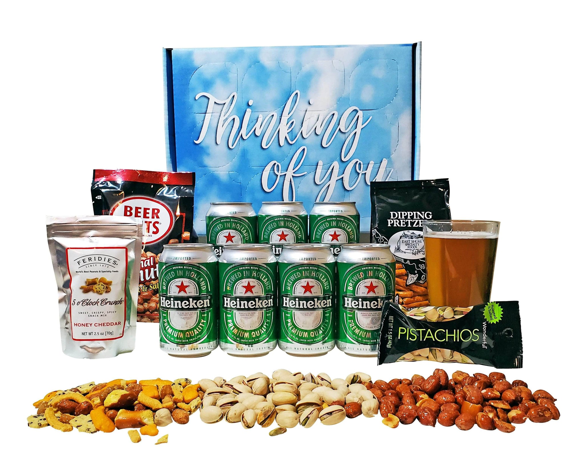 Heineken Beer Gift Basket, Heineken Gifts, Heineken Gift Set