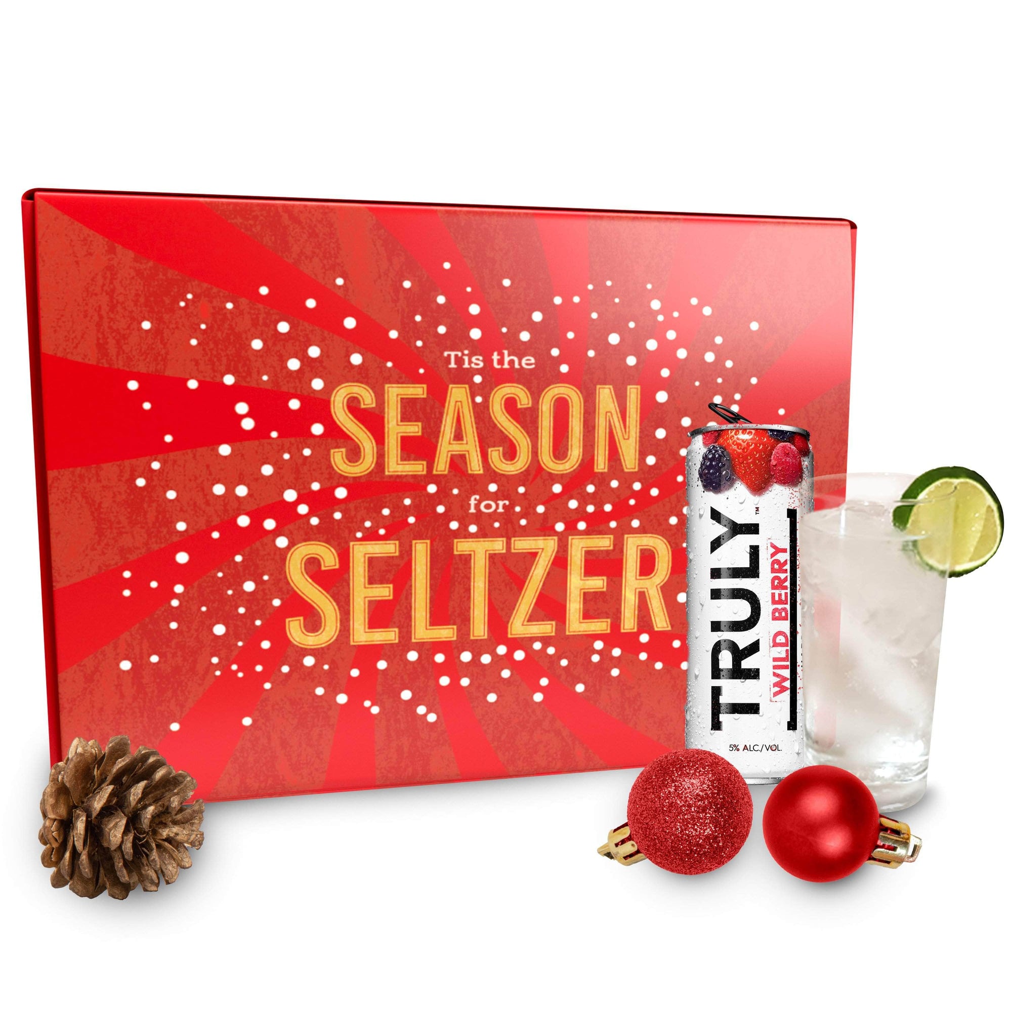 Hard Seltzer Holiday Gift Basket
