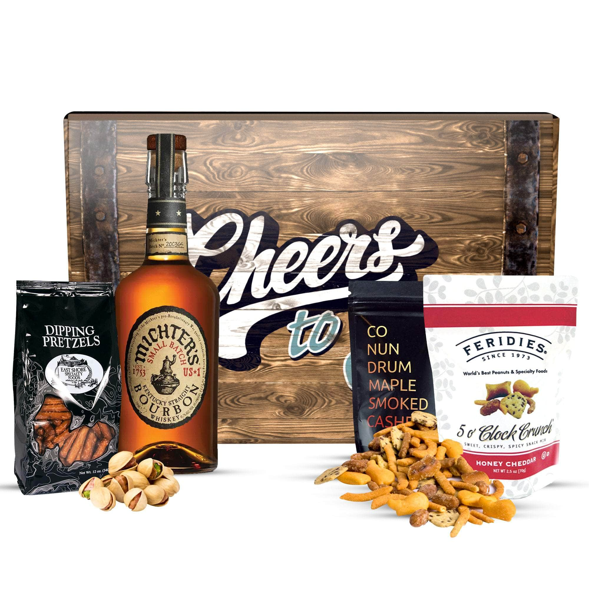 Michter's Bourbon Whiskey Gift Basket