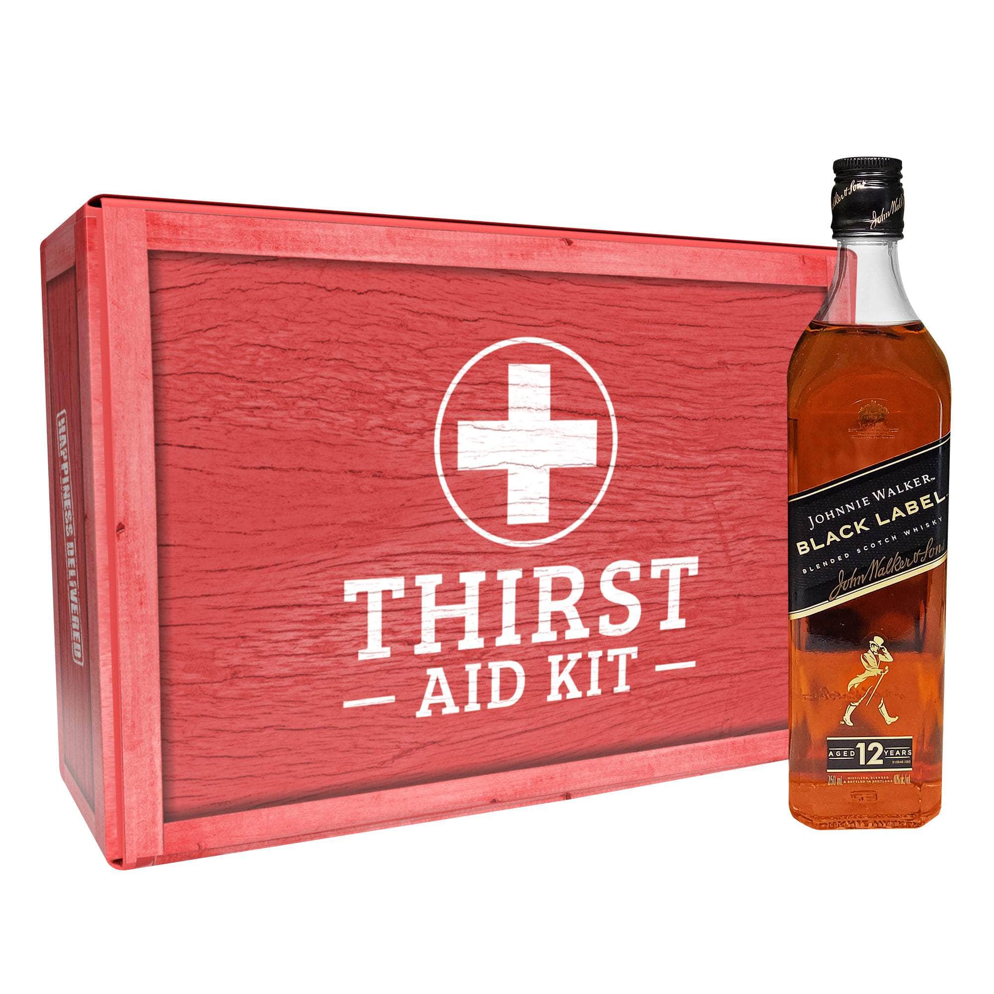 Get Well Soon Liquor Gift Basket
