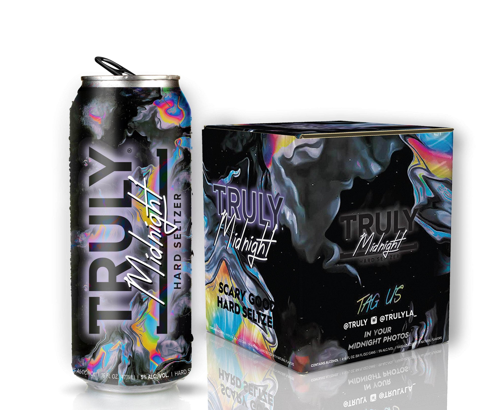 Truly Midnight Seltzer
