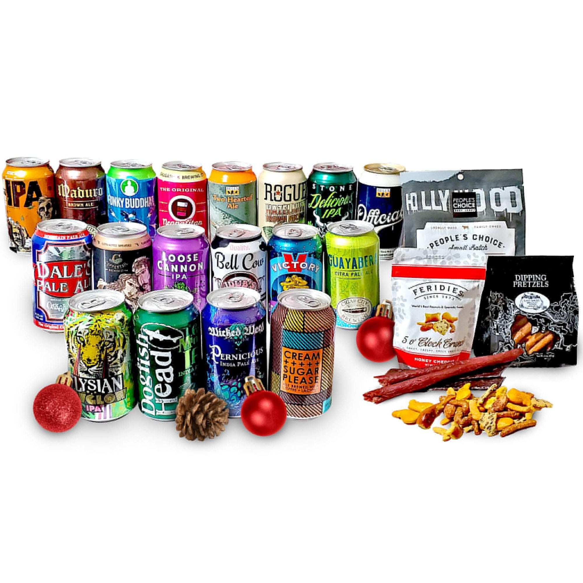 VIP Beer and Snack Gift Basket